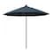California Umbrella 9' Black Aluminum Market Patio Umbrella, Pacifica Sapphire 194061335925 - alternate 1